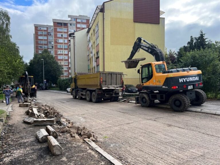 Počela sanacija ulice Armije BiH u naselju Meokušnice