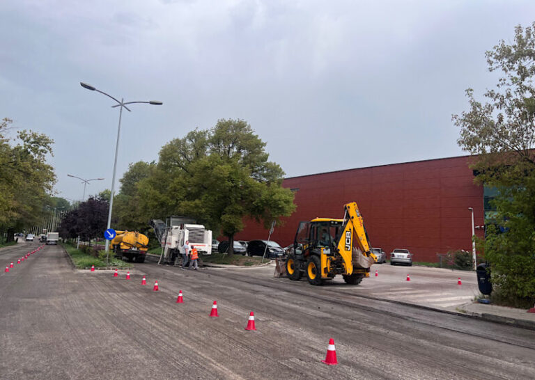 Počeli radovi na sanaciji ulice Aleja Šehida