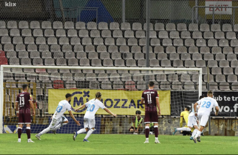 Pukla “petarda” u Zenici: Sarajevo doživjelo debakl protiv Tuzla Cityja (1:5)