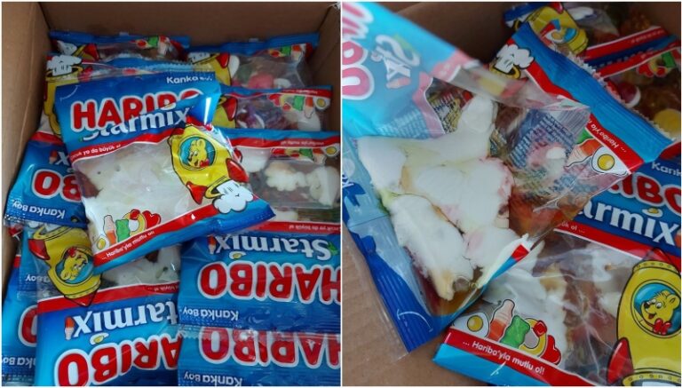 Zabranjen uvoz pošiljke neispravnih Haribo Starmix bombona