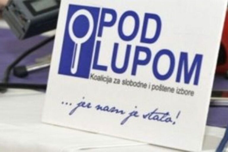 Koalicija “Pod lupom” objavila videa o izbornim nepravilnostima 