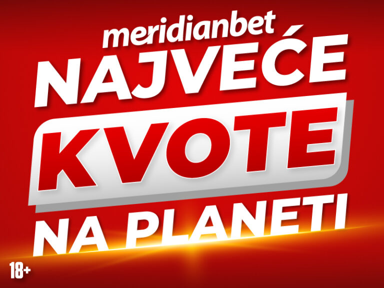 Kladionica Meridian – najveće kvote na planeti: Juventus 1.60, Real Madrid 1.85