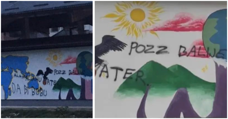 Vandalizam u Žepču: Pozz balije (FOTO)