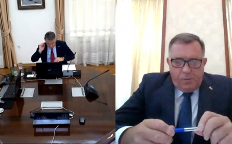 Dodik objavio video sa sjednice Predsjedništva BiH i svađu sa Džaferovićem