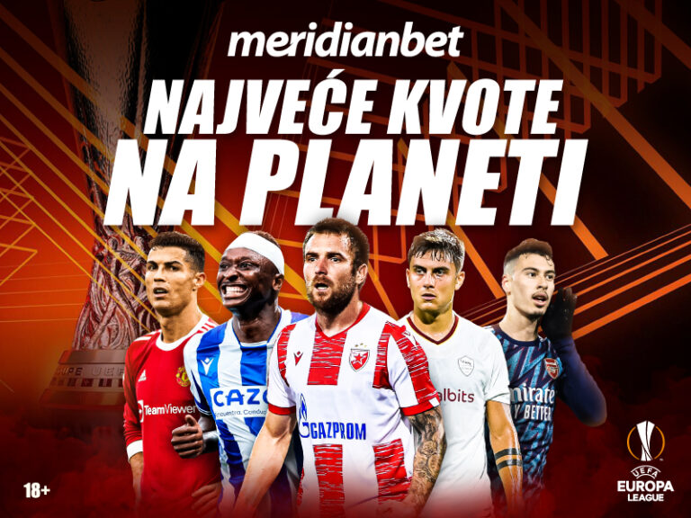 Kladionica Meridian – najveće kvote na planeti: Crvena zvezda 2.00, Partizan 7.20