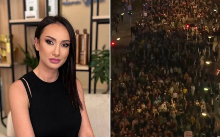 Dodikova kćerka minimizira proteste opozicije: Gdje su vam snimci iz zraka 