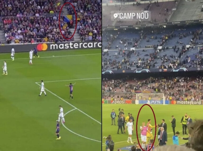 Zastava BiH na Camp Nou: Džeko imao specijalnu podršku, na kraju utakmice slao poljupce