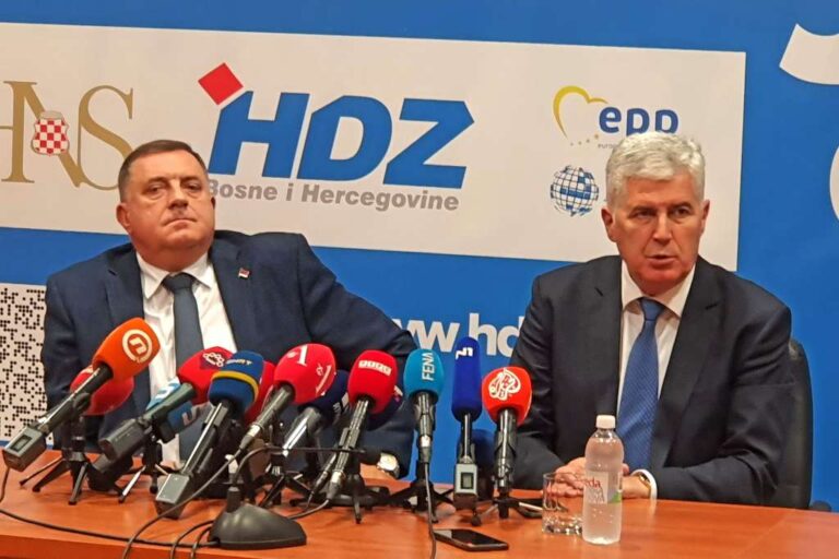 Čović i Dodik: Nastavljamo naše partnerstvo, rješavat ćemo ‘teška’ pitanja