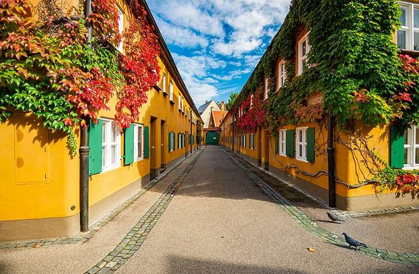 Fuggerei je njemačko naselje u kojem stanarina iznosi 88 centi godišnje