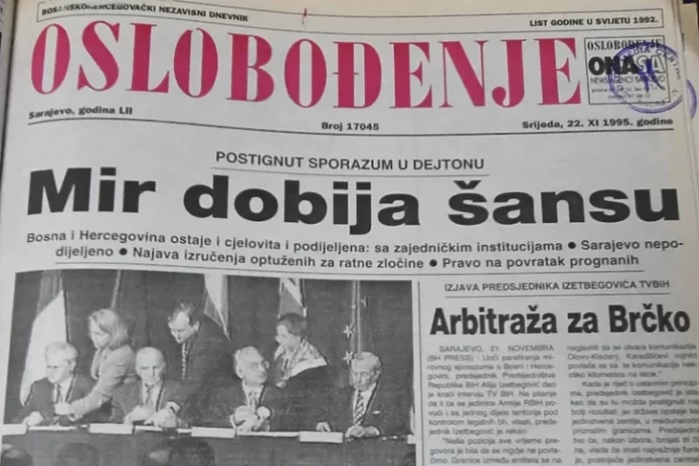 27 godina kasnije: U Dejtonu smo dobili mir, ali i okove koji stežu državu