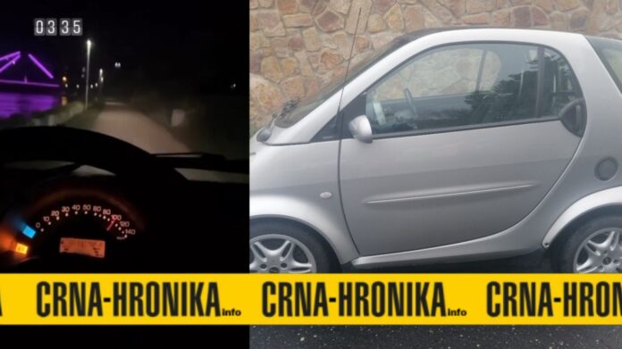 Sa vozilom Smart u sred noći vozio preko 100 km/h šetalištem pored rijeke Bosne u Zenici