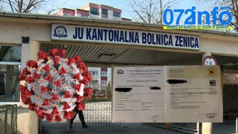 NESVAKIDAŠNJE: U KB Zenica pozitivan na koronu, u privatnoj poliklinici negativan