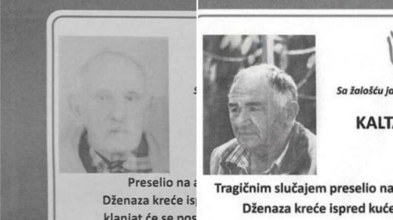 Porodična tragedija: Poznato kada je dženaza Senadu Kaltaku i njegovom ocu Vejsilu