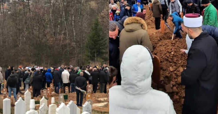 Stotine ljudi došlo na dženazu nani koju nije imao ko spustiti u kabur