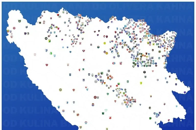 Sedam rangova, 45 liga i 519 klubova: Ovo je kompletna nogometna mapa BiH