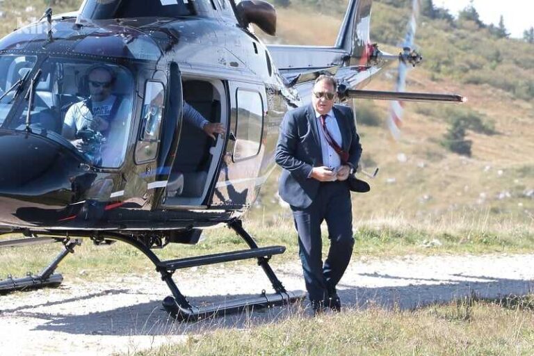 CIK utvrdio: Helikopterski servis o trošku građana Dodika vozio na predizborne skupove