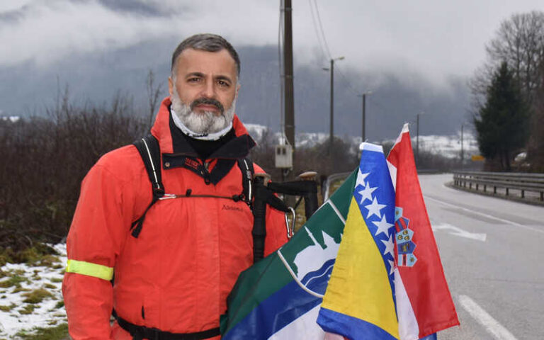 Enver Beganović već 96 dana putuje: “Danas planira ući u Tursku”