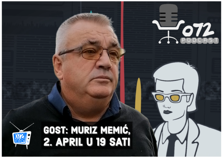 Muriz Memić, otac heroj, gost novog izdanja “072PODCAST”, očekujemo vaša pitanja!