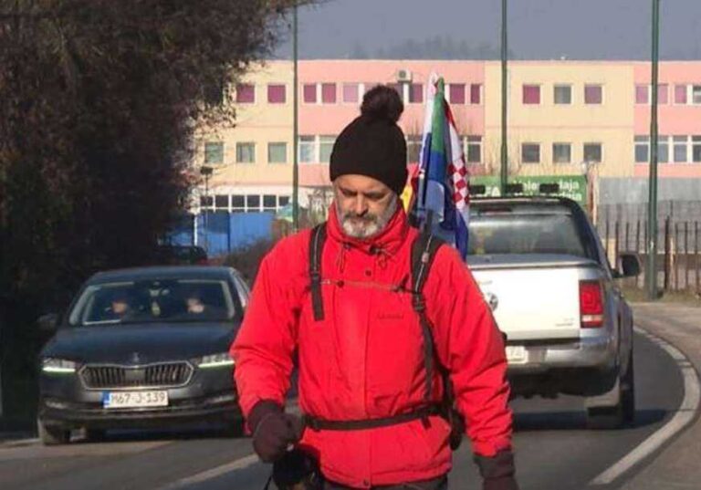 Enver Beganović došao na pola puta do svog cilja: Danas je 112 dana putovanja