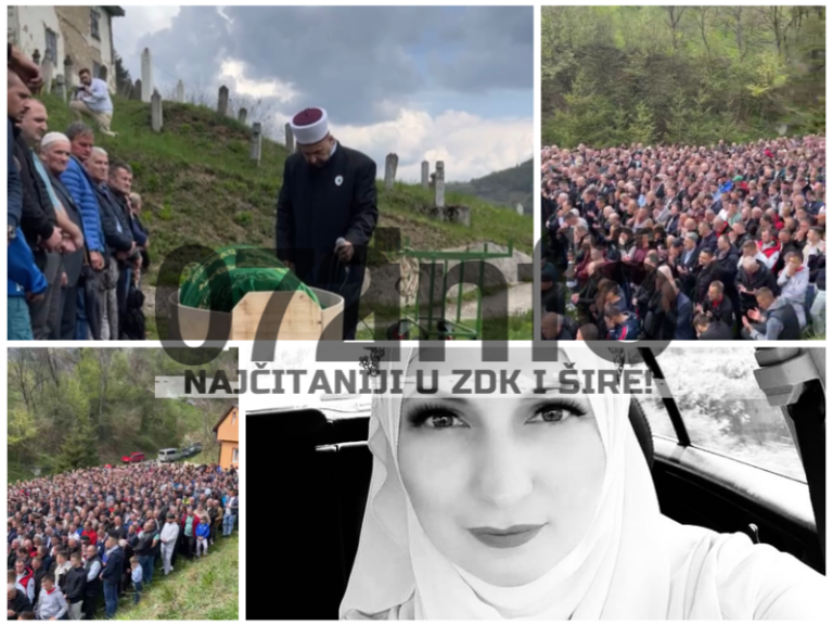 Tuga i suze za bajram u Zenici: Rijeka ljudi na dženazi preminuloj Zeničanki (VIDEO)