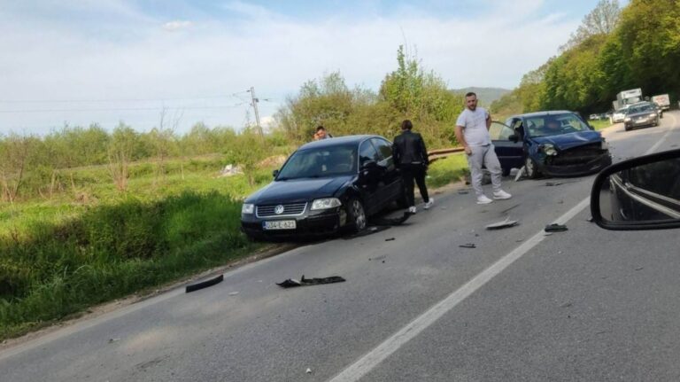 Saobraćajna nesreća u BiH: Pričinjena materijalna šteta, stvaraju se gužve