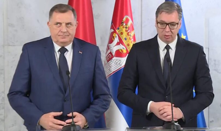 Dodik upoznao Vučića sa secesionističkim planovima: Razmišljamo da donesemo odluku o samostalnosti RS