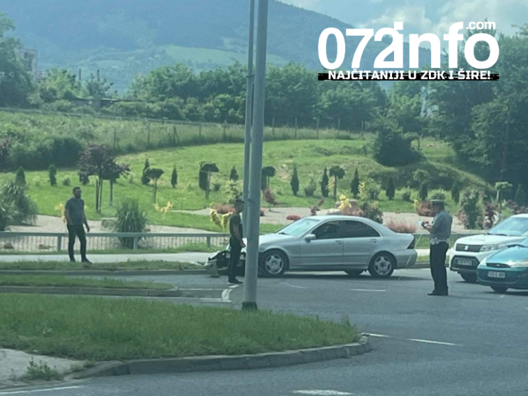 Još jedna nesreća u Zenici, policija na licu mjesta (FOTO)