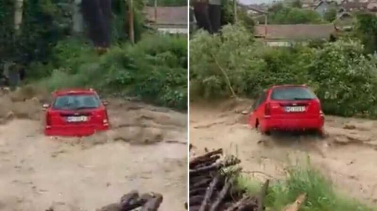 Dijelovi grada pod vodom, bujica nosi sve pred sobom