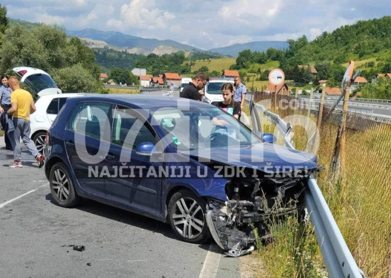 Nesreća u Tičićima kod Kaknja, ima povrijeđenih (FOTO)