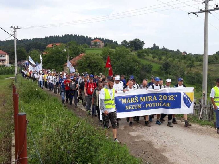 U planu prijevoz iz Sarajeva do Nezuka: Za Marš mira već prijavljeno gotovo 1.000 učesnika