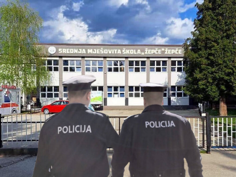 ŠTA SE DEŠAVA U ŽEPČU: U školu ušao sa pištoljem i prijetio profesorici, policija na nogama