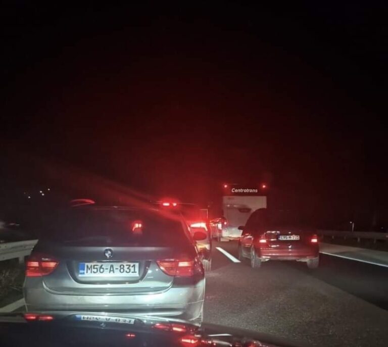 NESREĆA NA A1: Sudar više vozila