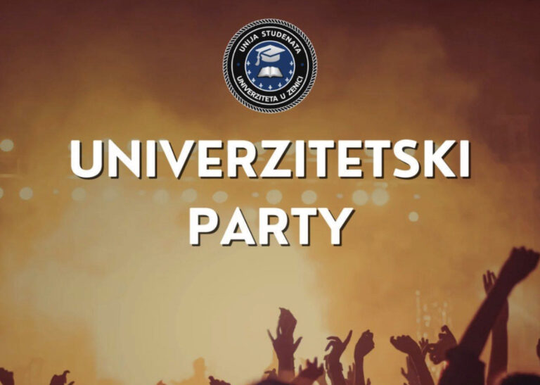 Univerzitetski party u Zenici, ulaz 5 KM