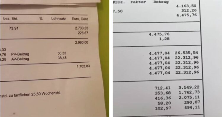 Radnici u Njemačkoj na Instagramu objavljuju svoje platne liste