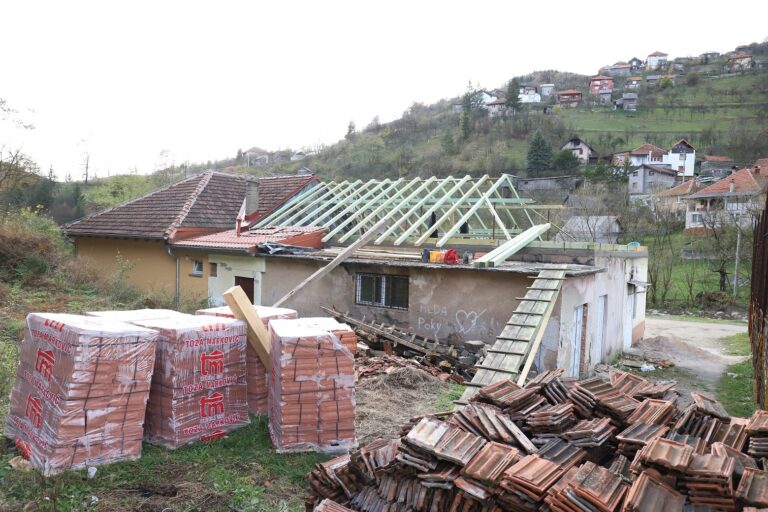 Završni radovi na sanciji društvenog doma u Seocima