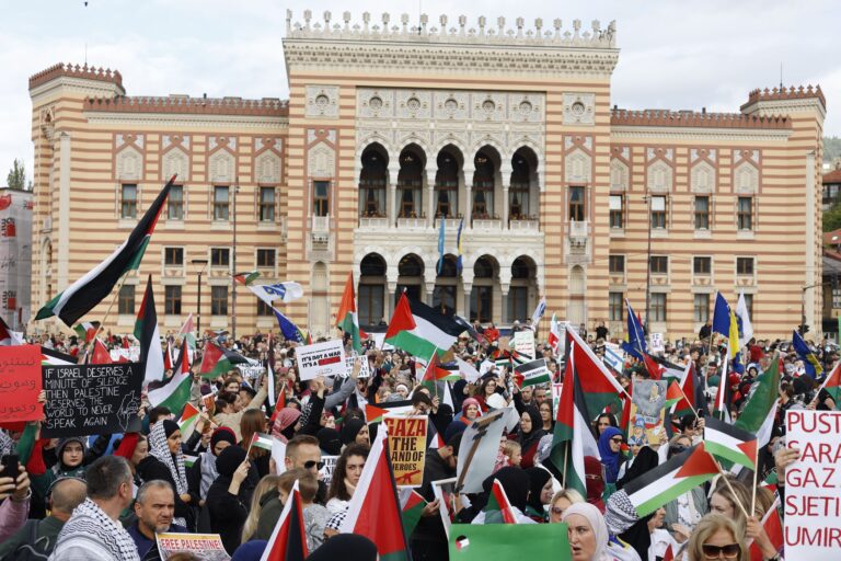 U Sarajevu danas protest podrške palestinskom narodu