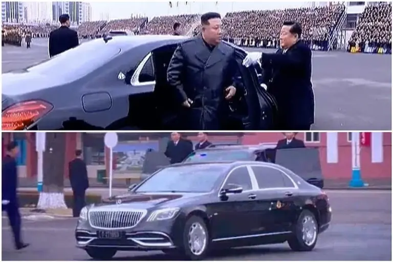 Ljubav prema Mercedesu jača od sankcija: Kim Jong-un se provozao u novoj limuzini