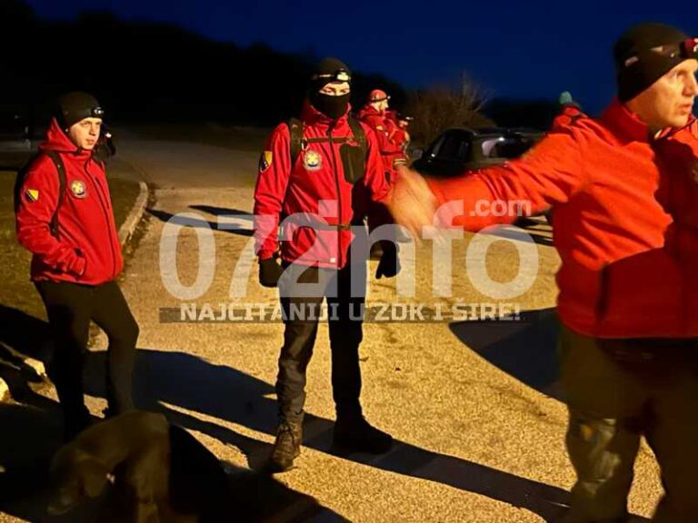 Drama na Smetovima: Pogledajte potragu GSS Zenica za nestalim mladićem (VIDEO)