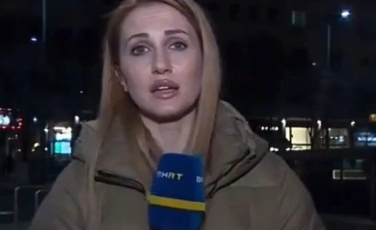 Novinarka BHRT-a izvještavala iz Beograda o izborima u Srbiji, a onda je u kadar ušao nacionalista (VIDEO)