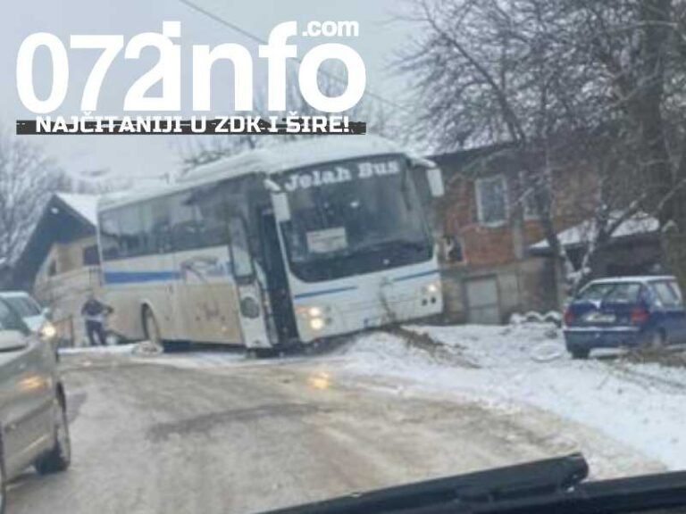 VOZAČ IZ TEŠNJA HEROJ DANA: Izbjegao direktan sudar sa autobusom koji prevozi đake