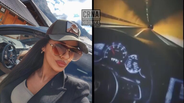 Influenserka Melika skupocijenog Porsche-a vozila 171 km/h: Kaže ima opravdanje za to