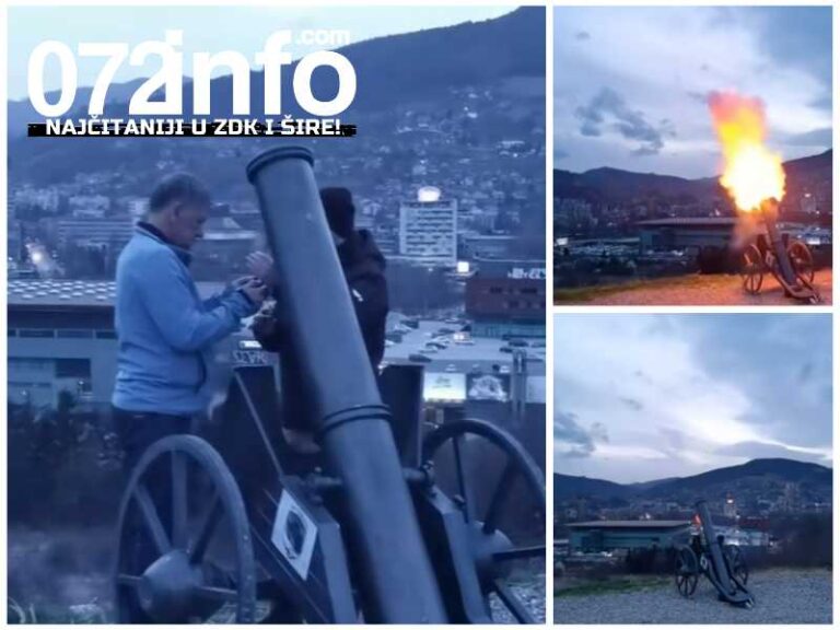 Kasumović pucnjem iz topa označio početak ramazana u Zenici 