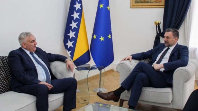 Konaković s ambasadorom Srbije: Razgovarano i o uspostavljanju aviolinije na relaciji Mostar – Beograd