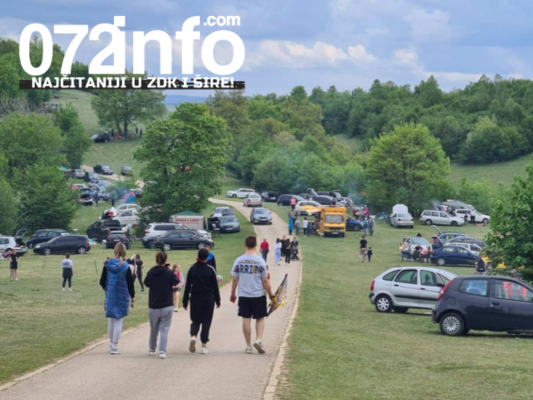 PRVI MAJ: Zeničani okupirali popularno izletište Smetovi (FOTO)