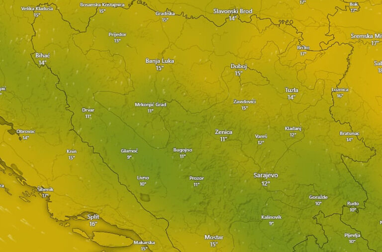 Danas sunčano i toplo, a od utorka…