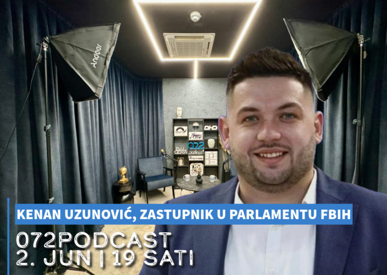 Kenan Uzunović gost novog izdanja 072PODCAST, očekujemo vaša pitanja