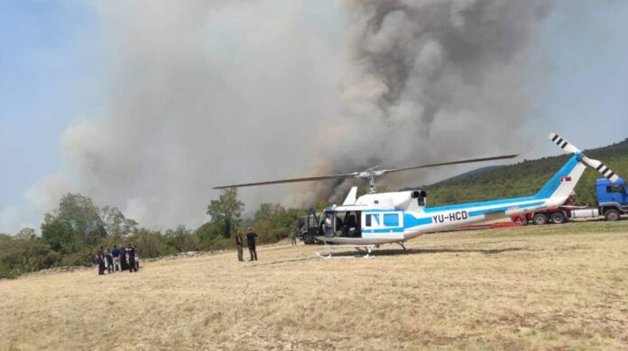 Ukoliko bude ljetnih požara u Republici Srpskoj gasit će ih helikopteri MUP-a Srbije