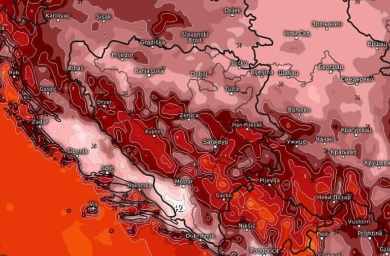 Stižu “paklene” vrućine u BiH: U narednim danima temperatura i do 39°C