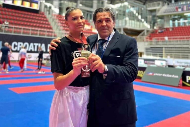 Emina Sipović prvakinja Svjetske karate lige za mlade u Poreču