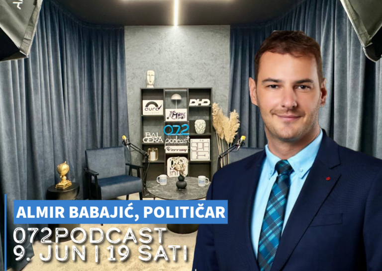 Almir Babajić, kandidat za gradonačelnika Zenice, gost 072PODCASTA